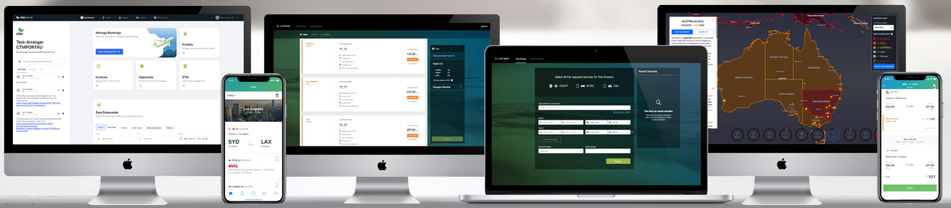 CTM Group suite of SMART Online BookingTechnology